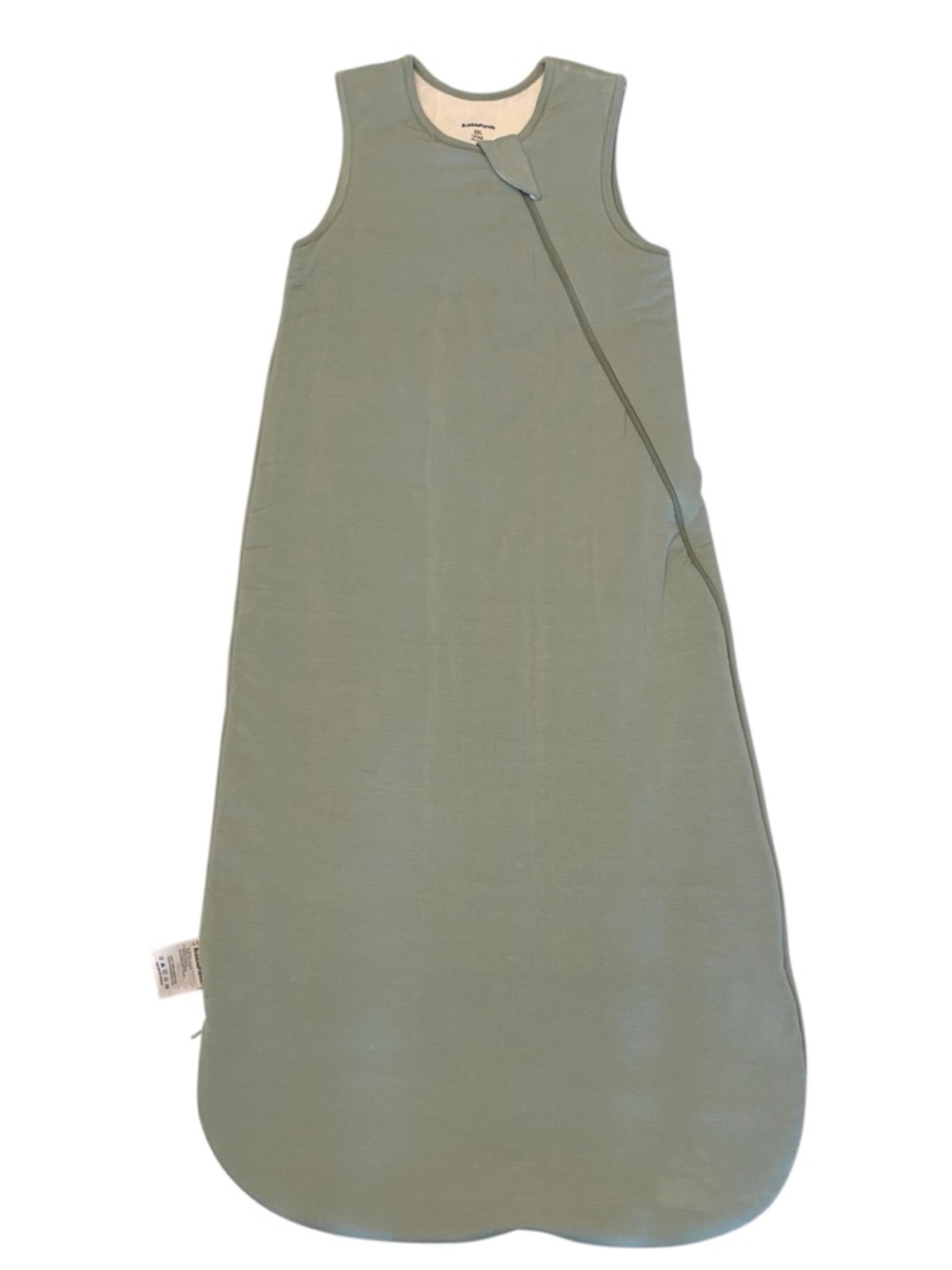 Bamboo SOFT Zip Up Baby Sleep Sack Bag 1.0 Tog XXL 24-36 Mo Green Bubble
